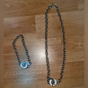 Tiffany & Co matching bracelet and necklace